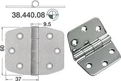 S.S hinge 74x60