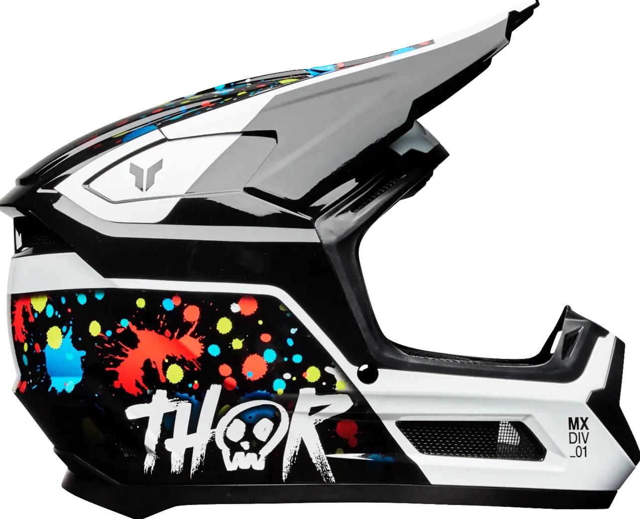 HELMET FLEET YTH SPLAT BLACK S