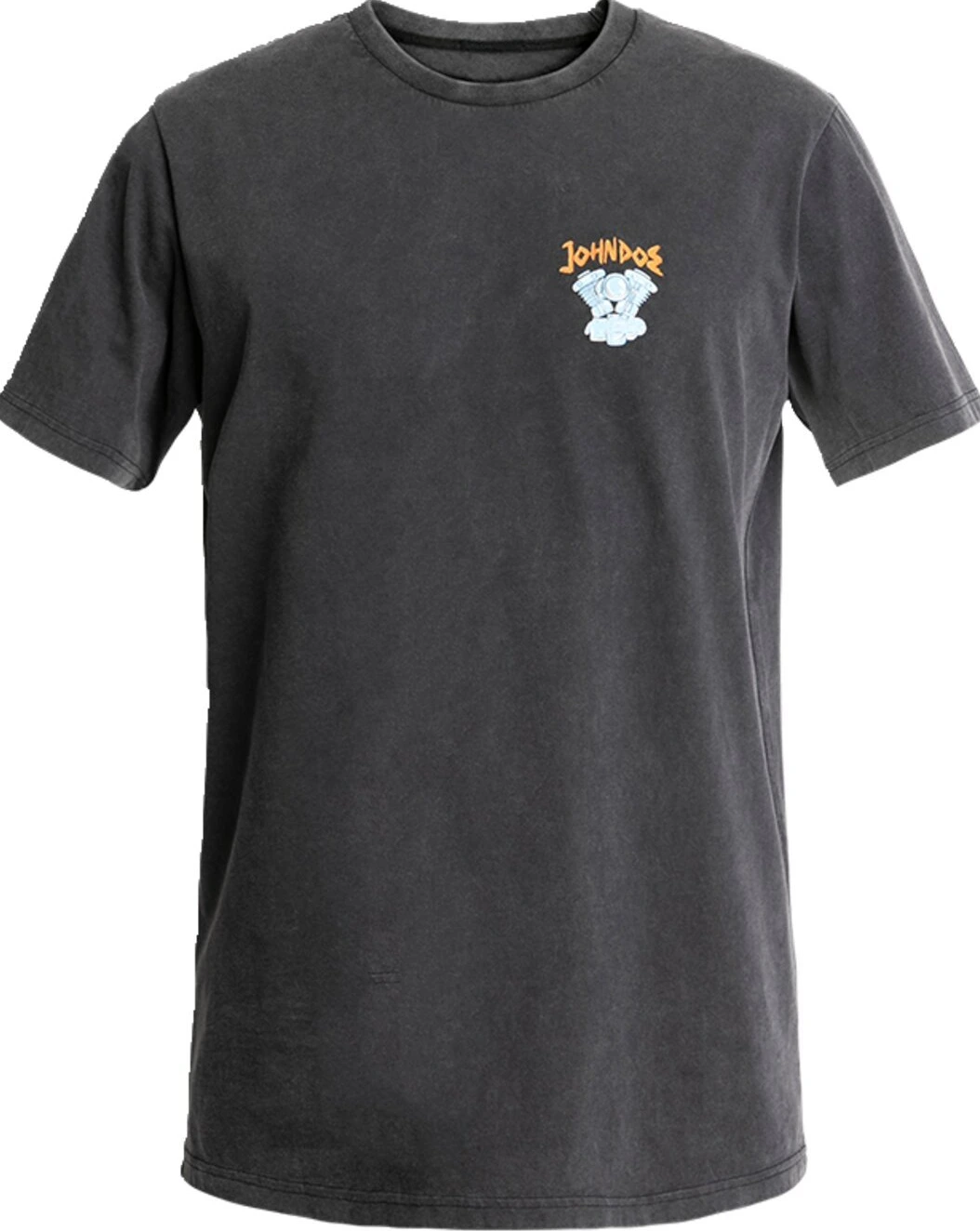 John Doe Eagle t-shirt fade out black, S