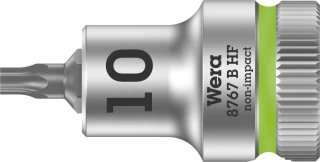 Wera Zyklop 3/8" Torx® socket bit TX10 with holding function