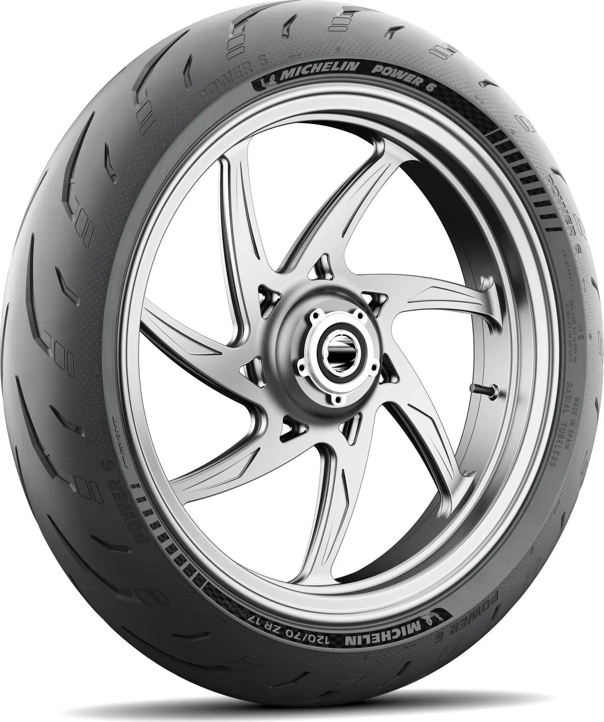 POWER 6 120/70 ZR 17 M/C (58W) F TL