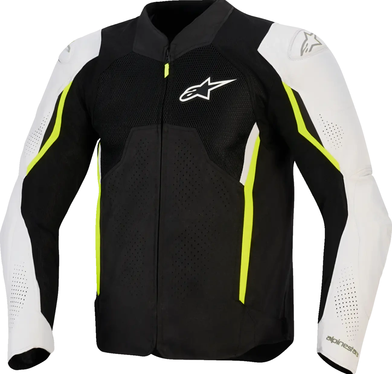 JACKET AST AIR V3 BLACK/SILVER/YELLOW FLUO S