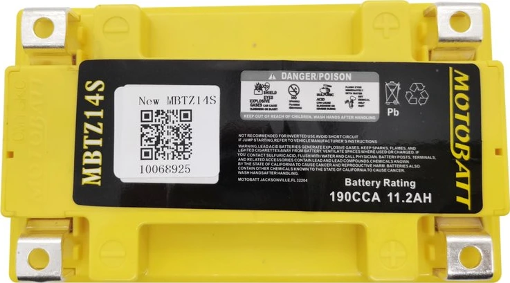 Motobatt MBTZ14S aku