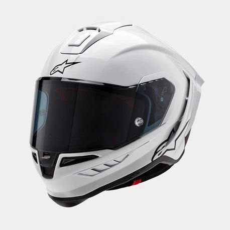 Alpinestars Helmet Supertech R10 White/Flat Black, XS