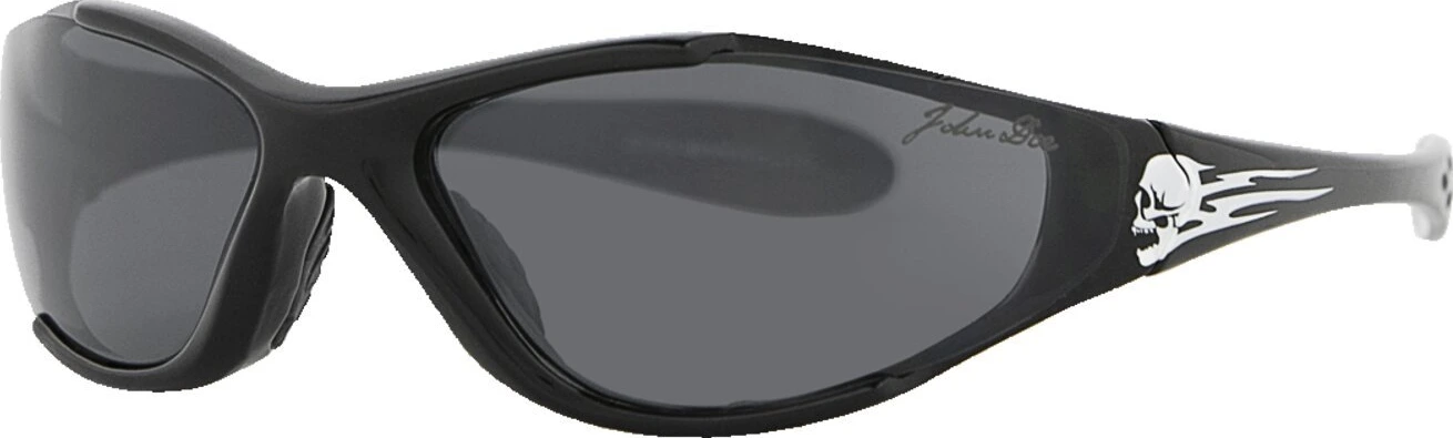 John Doe Memphis sunglasses, skull Black