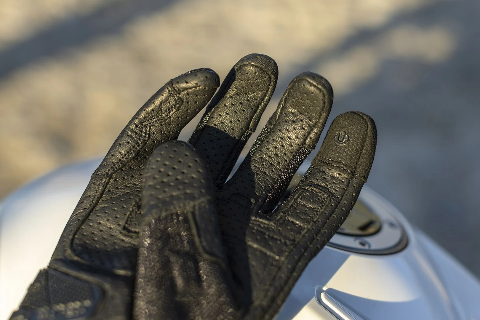 LS2 Air Raptor Man Gloves - S, Black