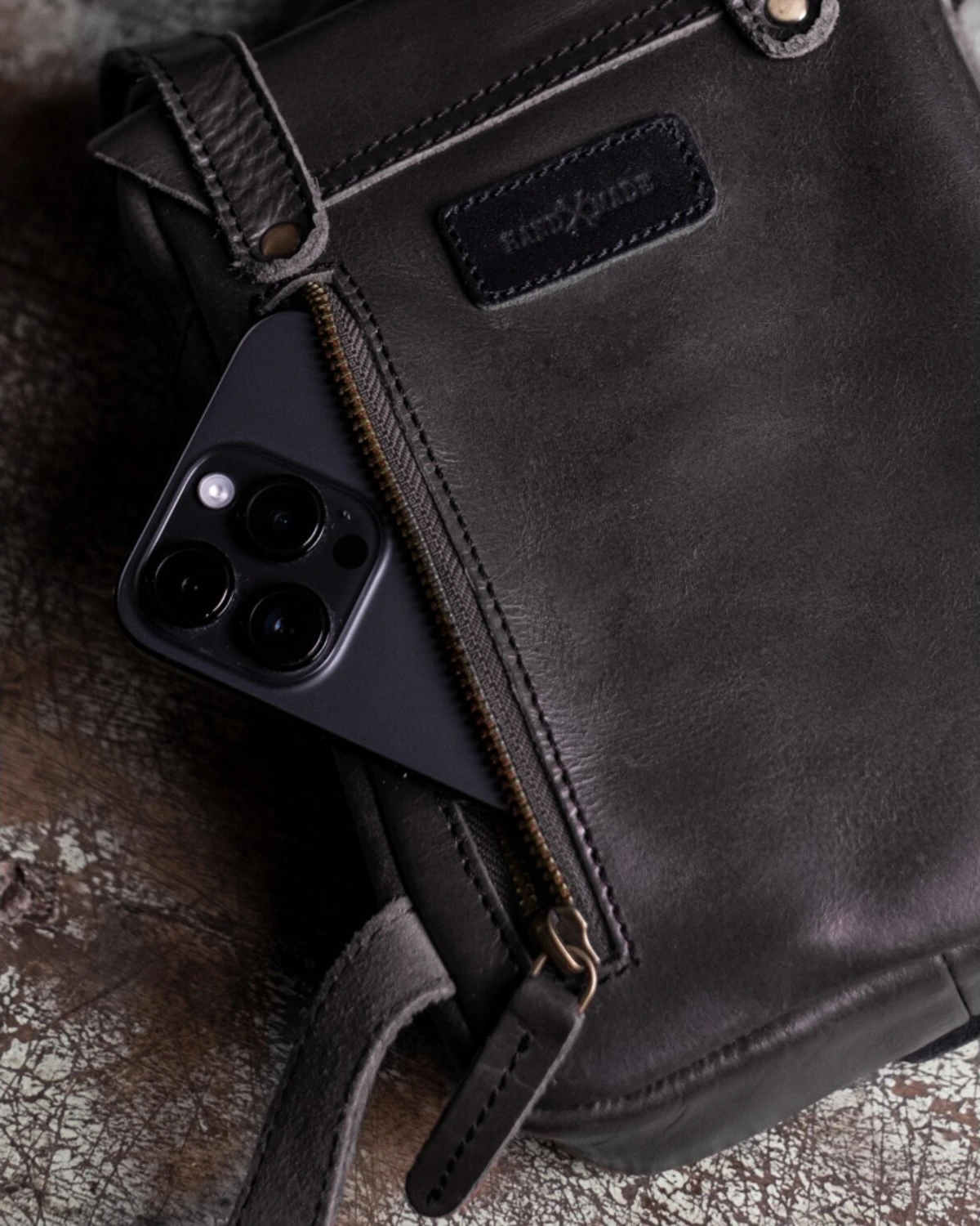 Trip Machine, Thigh bag / leg bag, Black