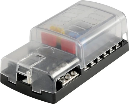 Polycarbonate fuse holder box