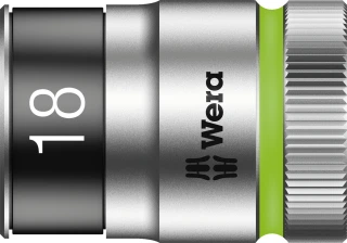 Wera Zyklop 1/2" socket with holding function - Metric 18.0