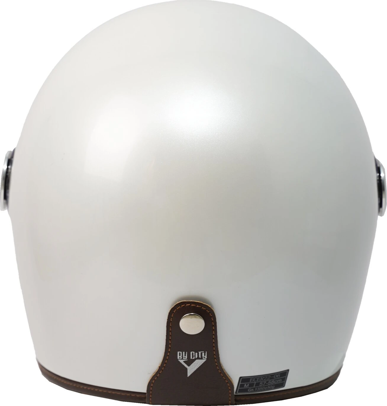 By City Roadster III Pearl helmet, White, S, Metallic