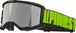Alpinestars Goggle Vision 5 HOLLOW CHARCOAL YLLW FL Mirror SILVER