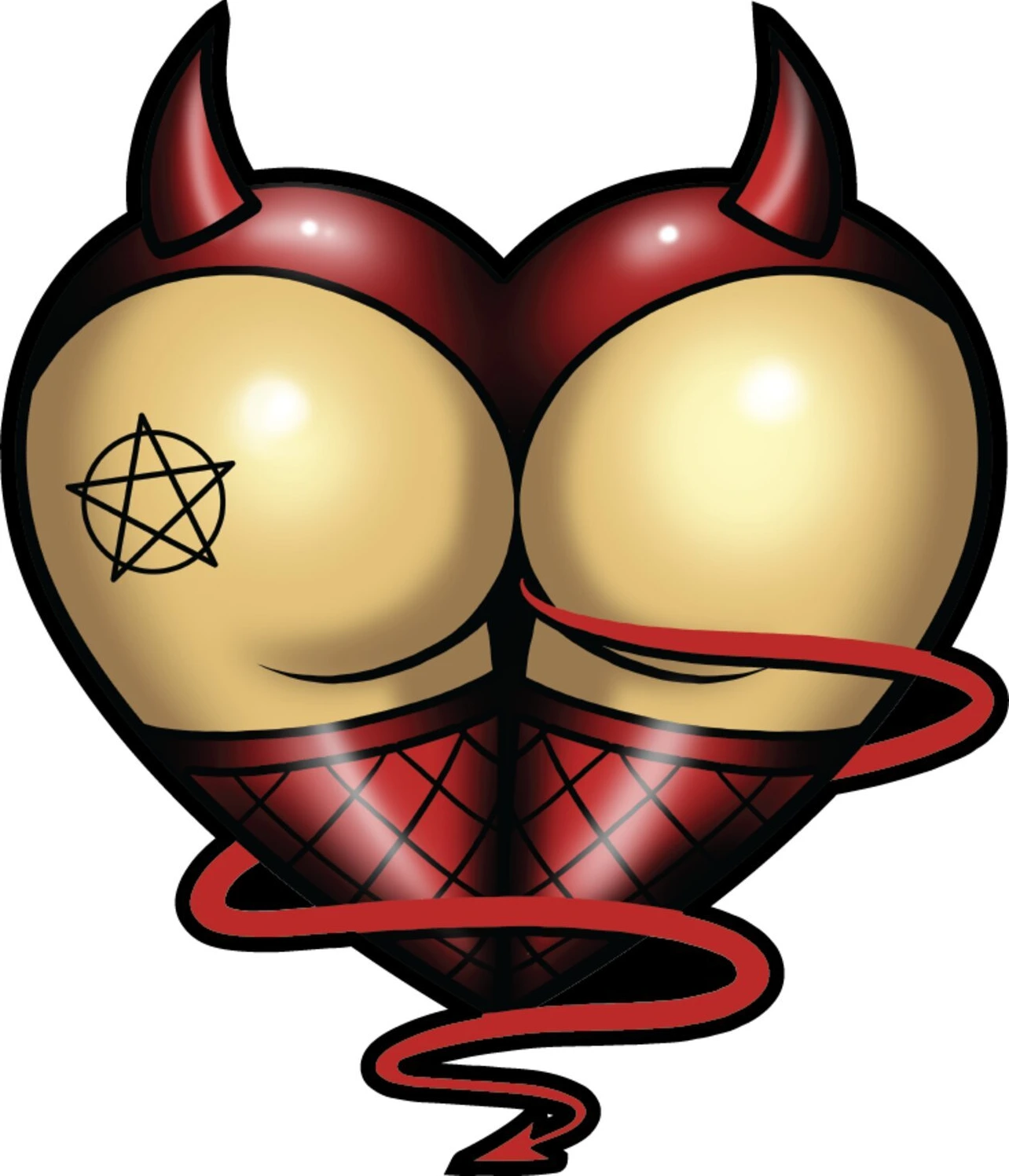 Lethal Threat Devil Ass sticker