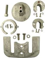 Perf metals anode kit Mercruiser Bravo 1