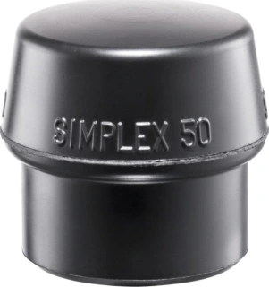Halder insert for Simplex mallet 100mm rubber - Medium hard
