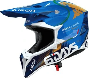 Airoh Helmet Wraaap 6DAYS Italy 2025 Gloss, S