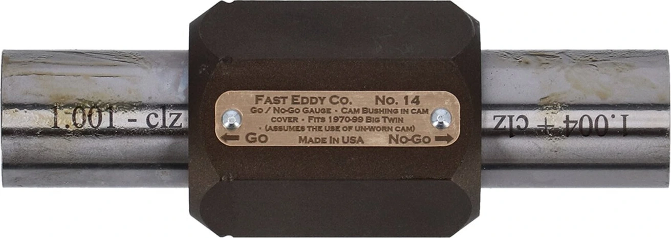 Fast Eddy, cam bushing Go & No-Go gauge pin