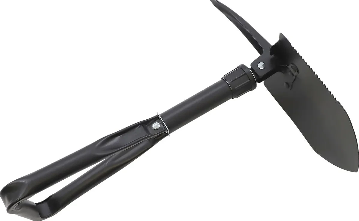 SHOVEL FOLDBLE BLK MSE