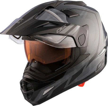 CKX Helmet QUEST RSV Moosek w electric visor Grey, XS