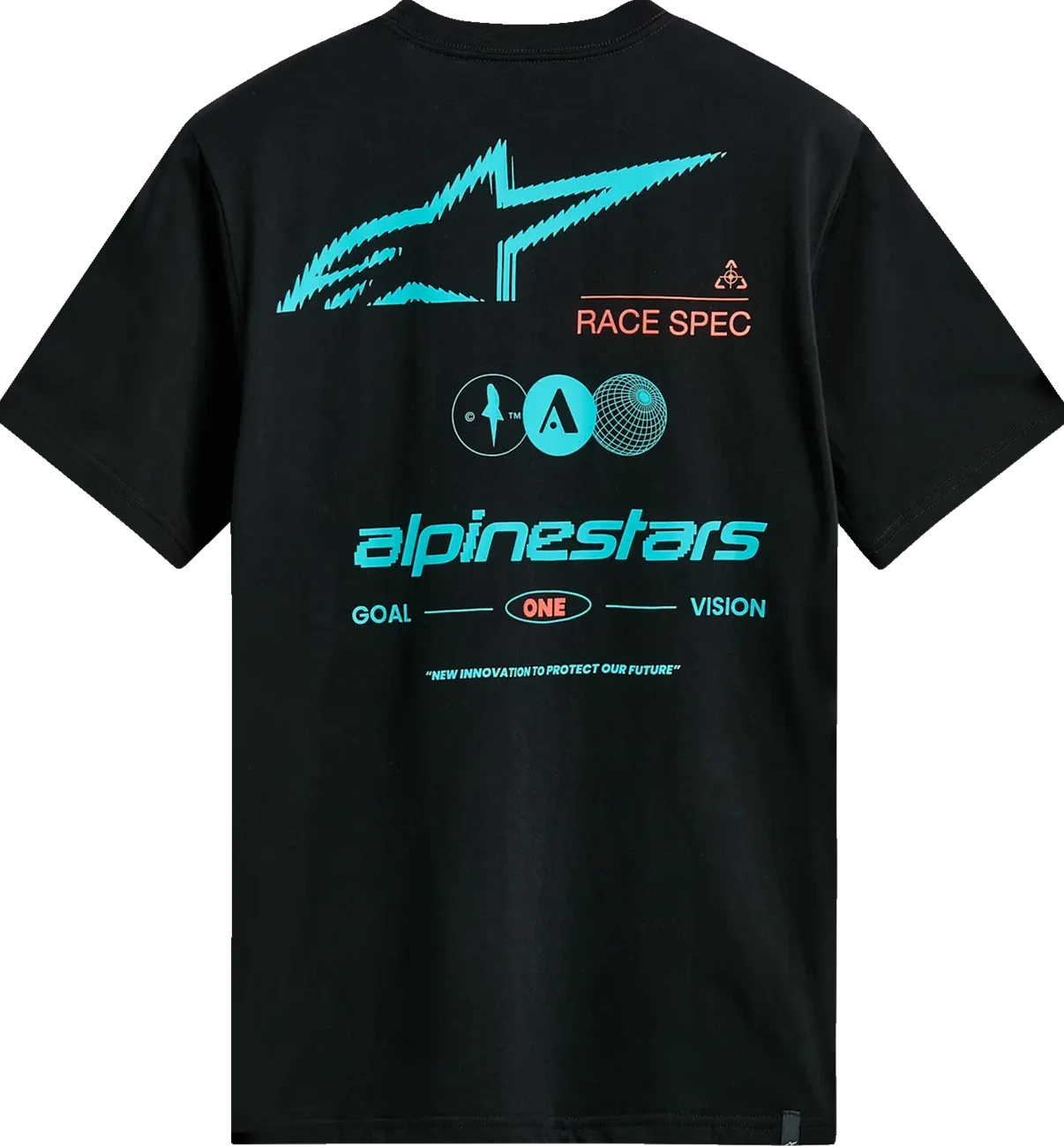 SS TEE CSF ASYM BLK M