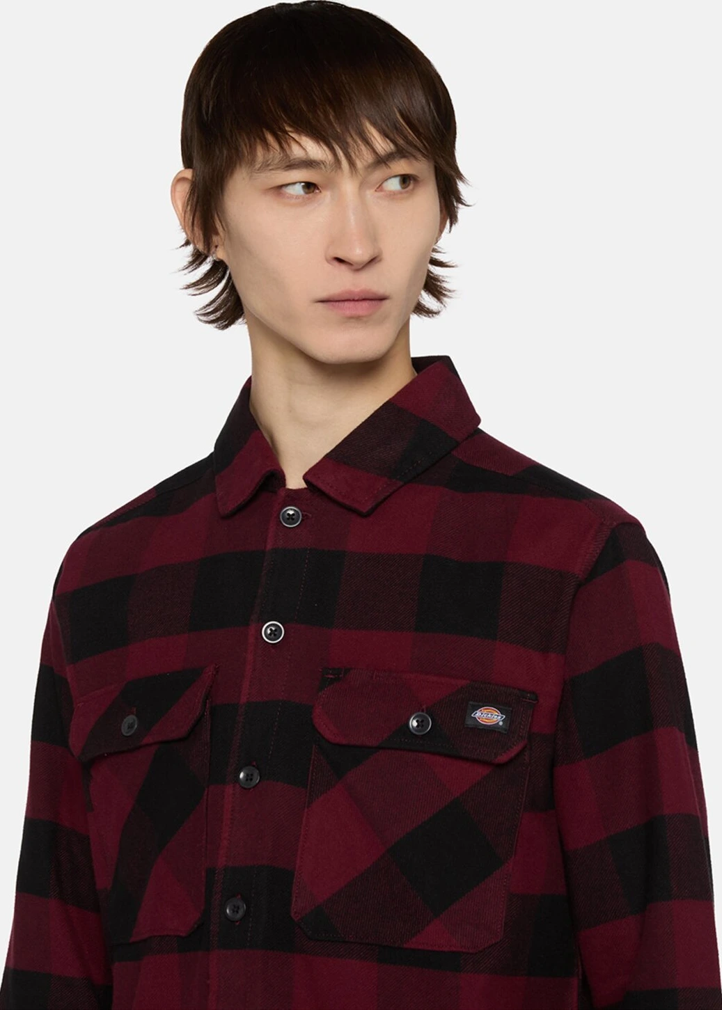 Dickies Sacramento shirt zinfandel, Red, S