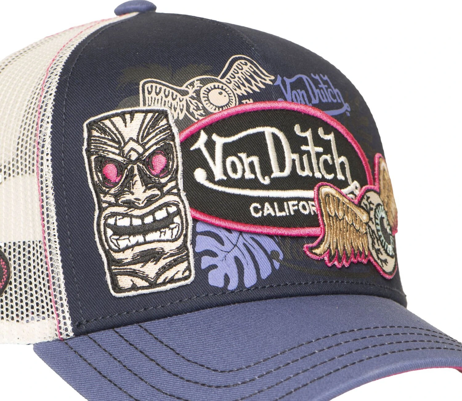Von Dutch Trucker cap patches 14, Navy