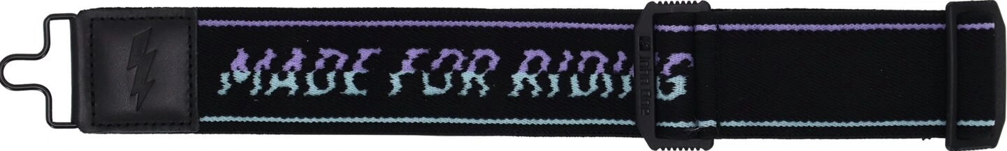 John Doe Goggle Strap Made for Riding, Black