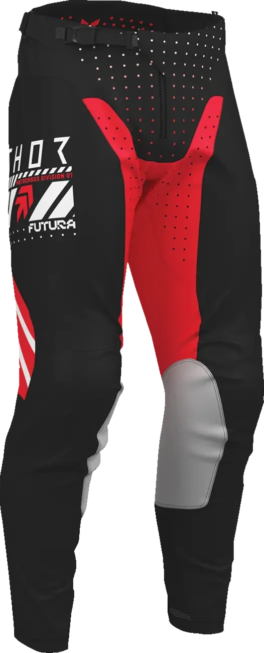 PANT LAUNCHMODE FUTURA BLACK/RED 28