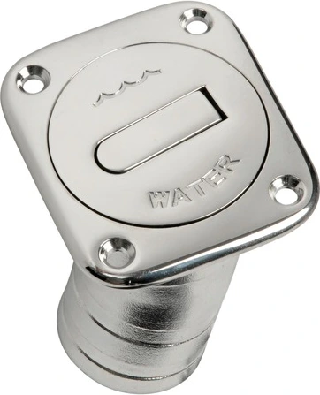 Osculati Square Waste deck filler short version 38 mm
