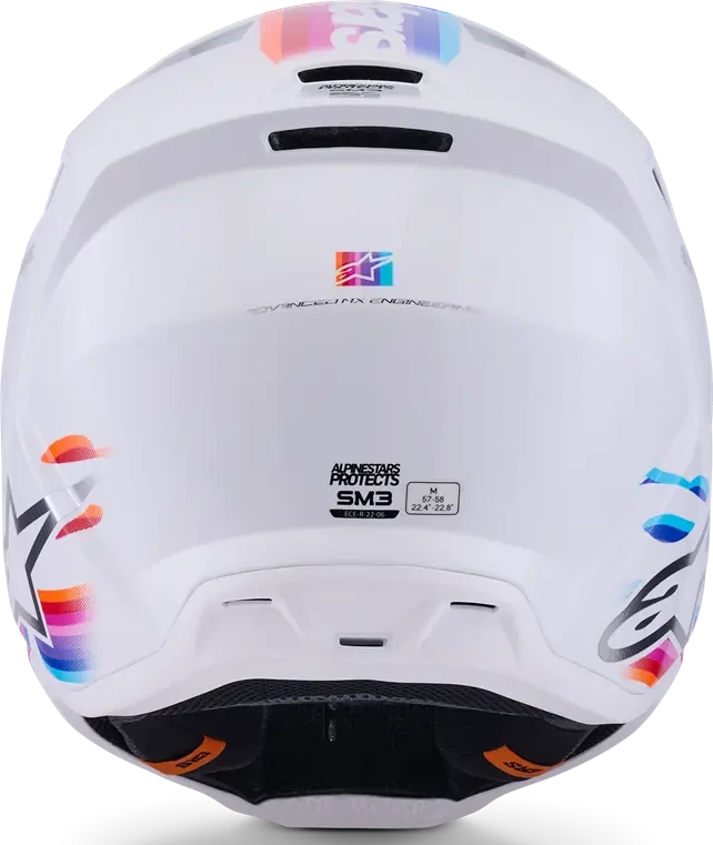 HELMET SM3 FORCE WHITE-GLOSS XS