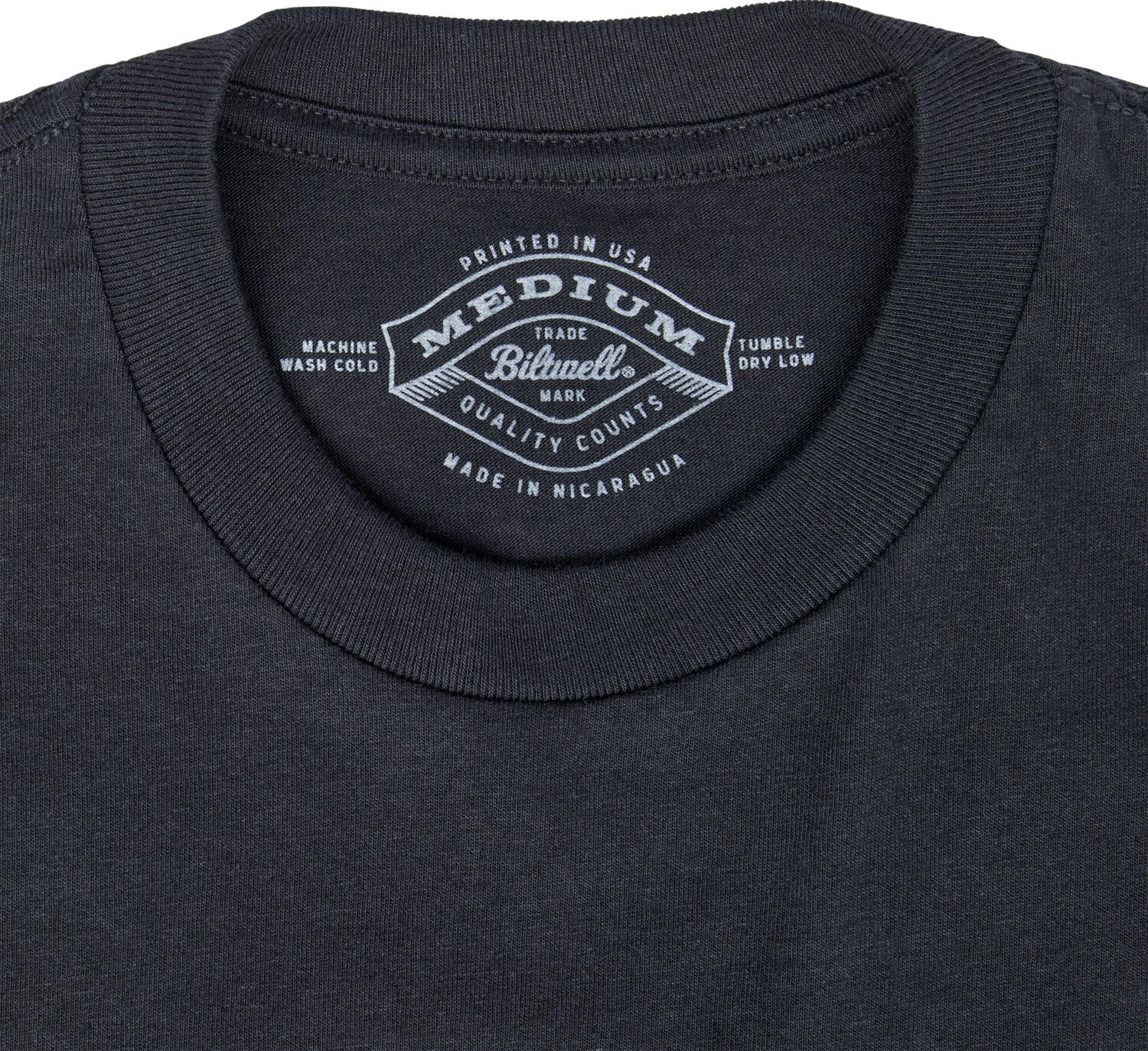 Biltwell Stepside t-shirt, Black, S