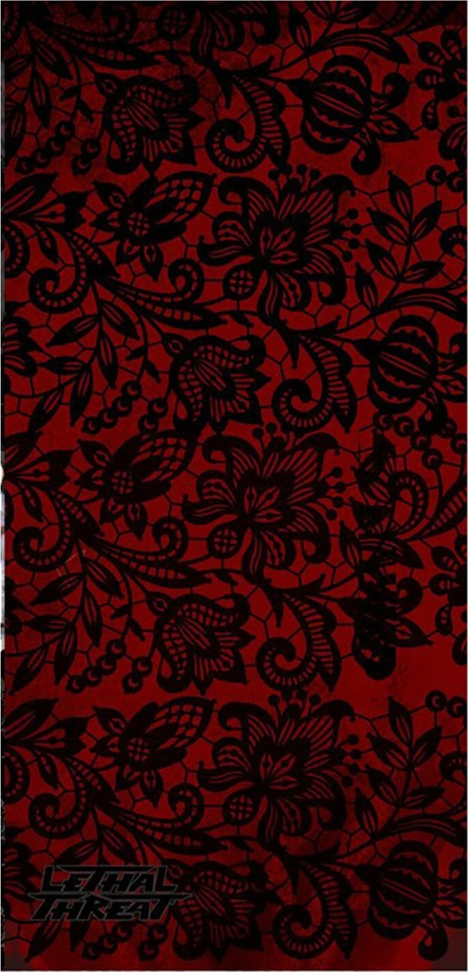 Lethal Threat Dark Widow skull tunnel, Multi-color, One size fits most