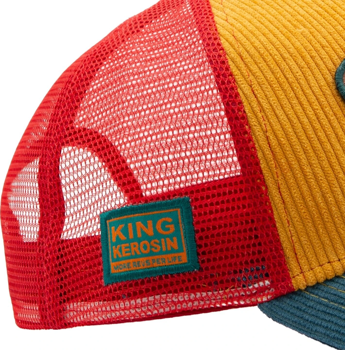 King Kerosin California cap senf, Orange