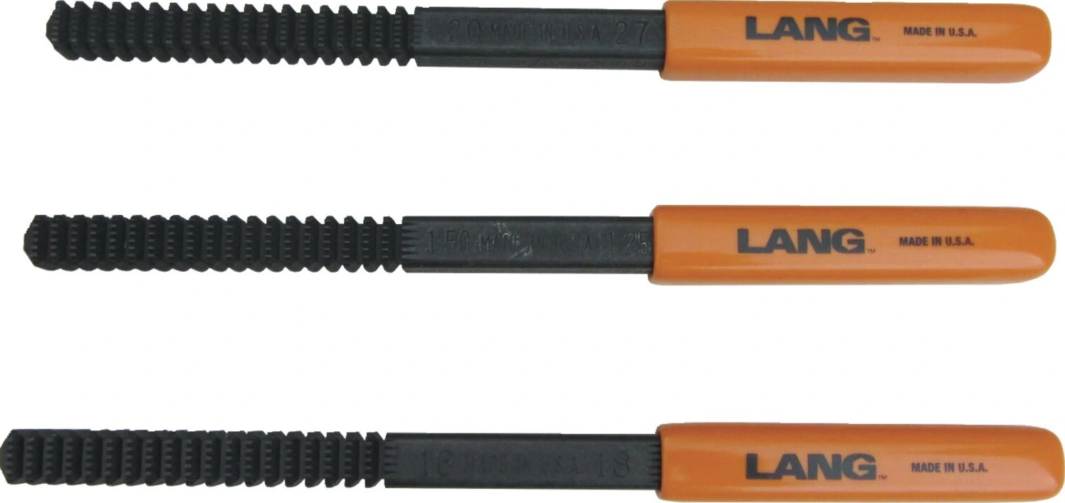 Lang Tools, 3 dalių sriegių atkūrimo dildžių rinkinys