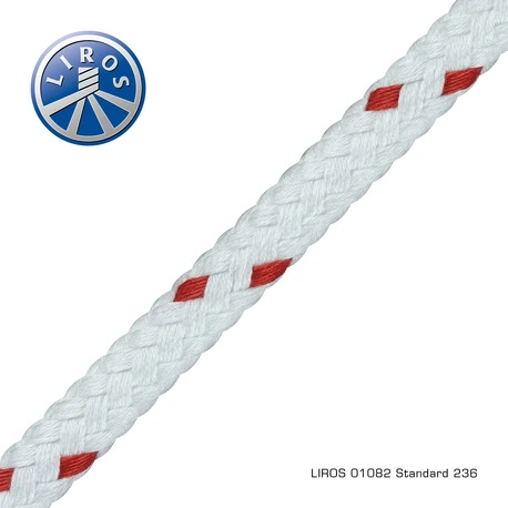 Standard White-Red 8mm x 200m