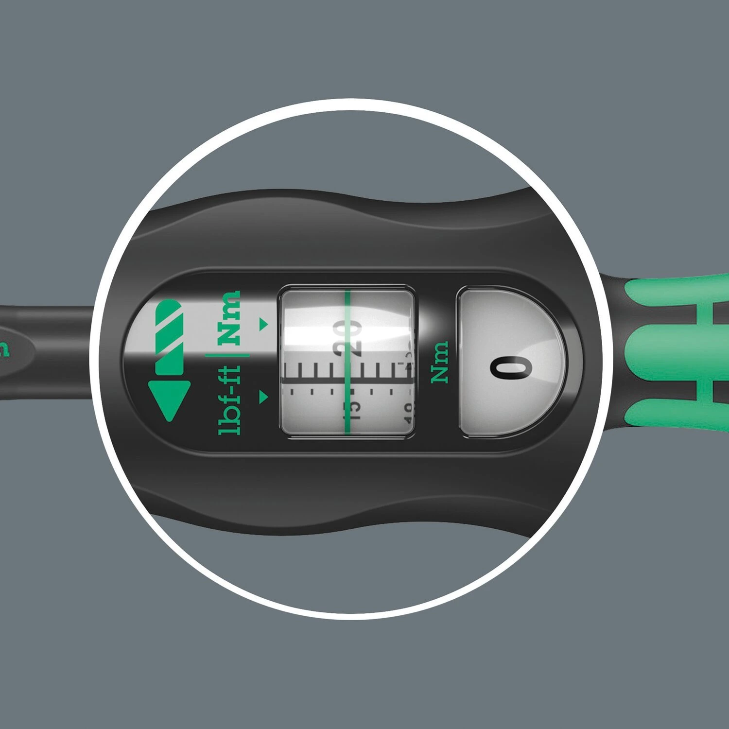 Wera 1/2" drive torque wrench 60-300 Nm with ratchet, Black, 595 mm