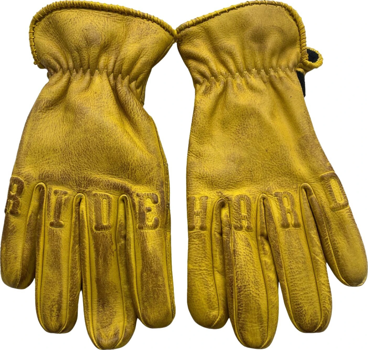 Rokker Ride Hard gloves, Yellow, XL