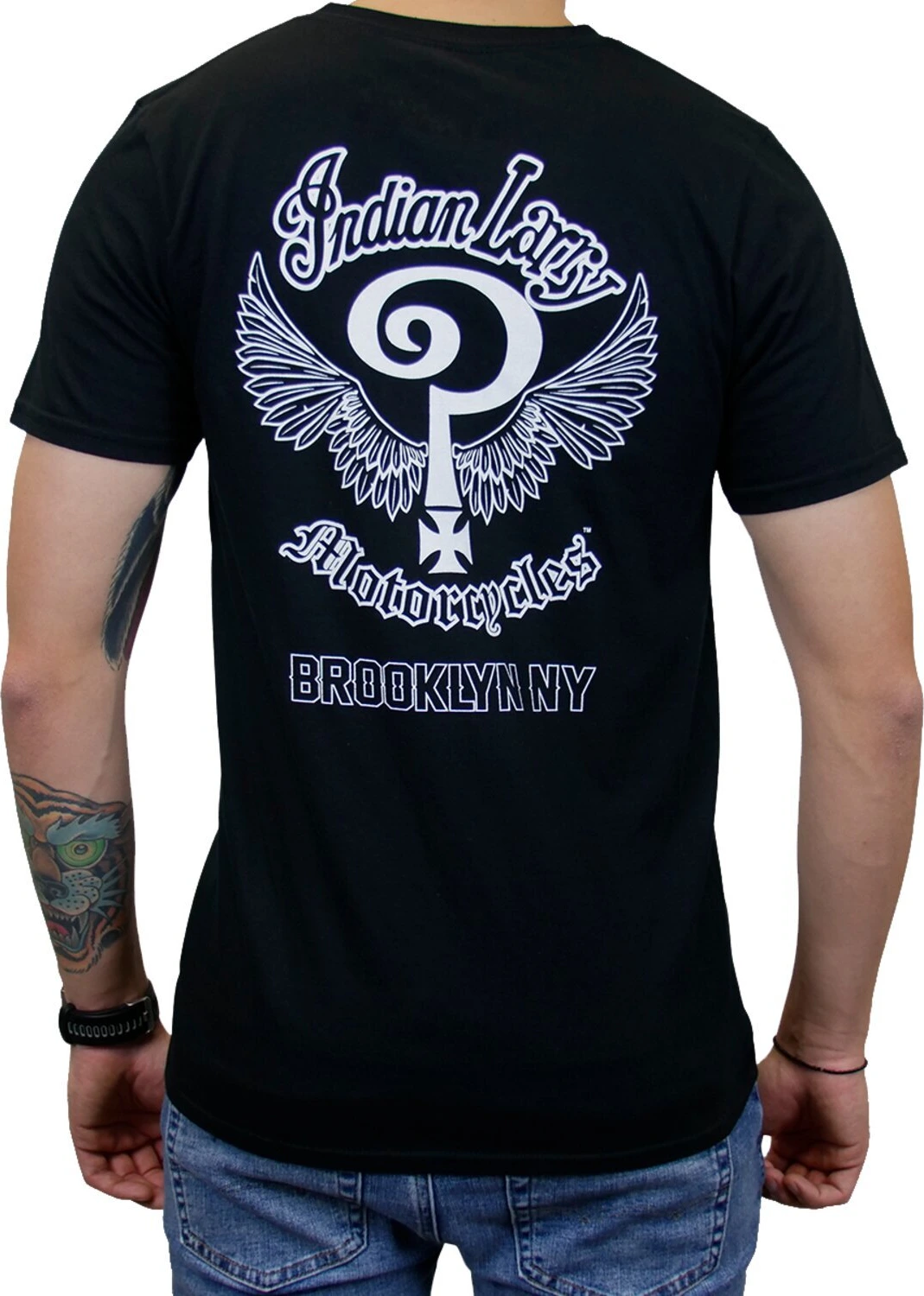 Indian Larry John's t-shirt
