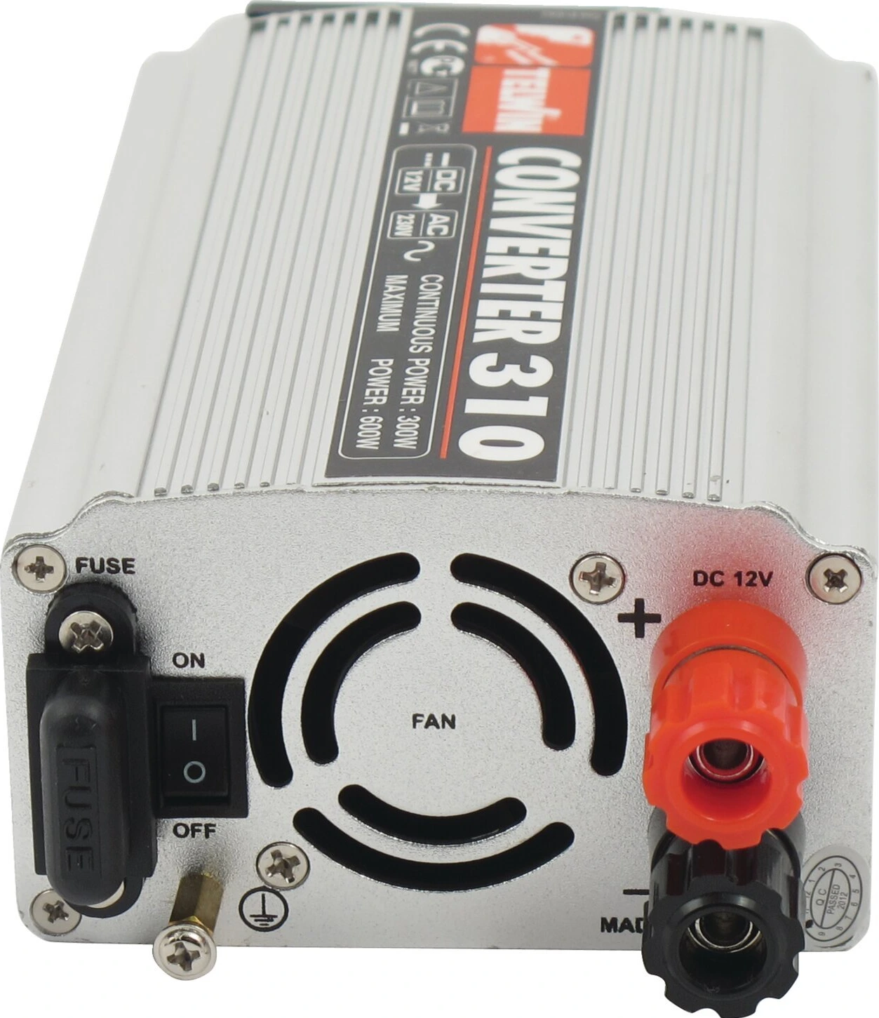 Power converter, 12-Volt to 130-Volt