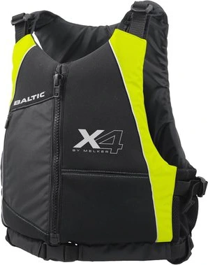 Baltic X4 buoyancy aid vest black/yellow S 30-50kg