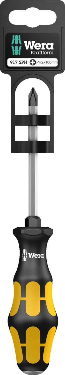 Wera screwdriver for Phillips screws PH3 Series 900, Black, 150 mm