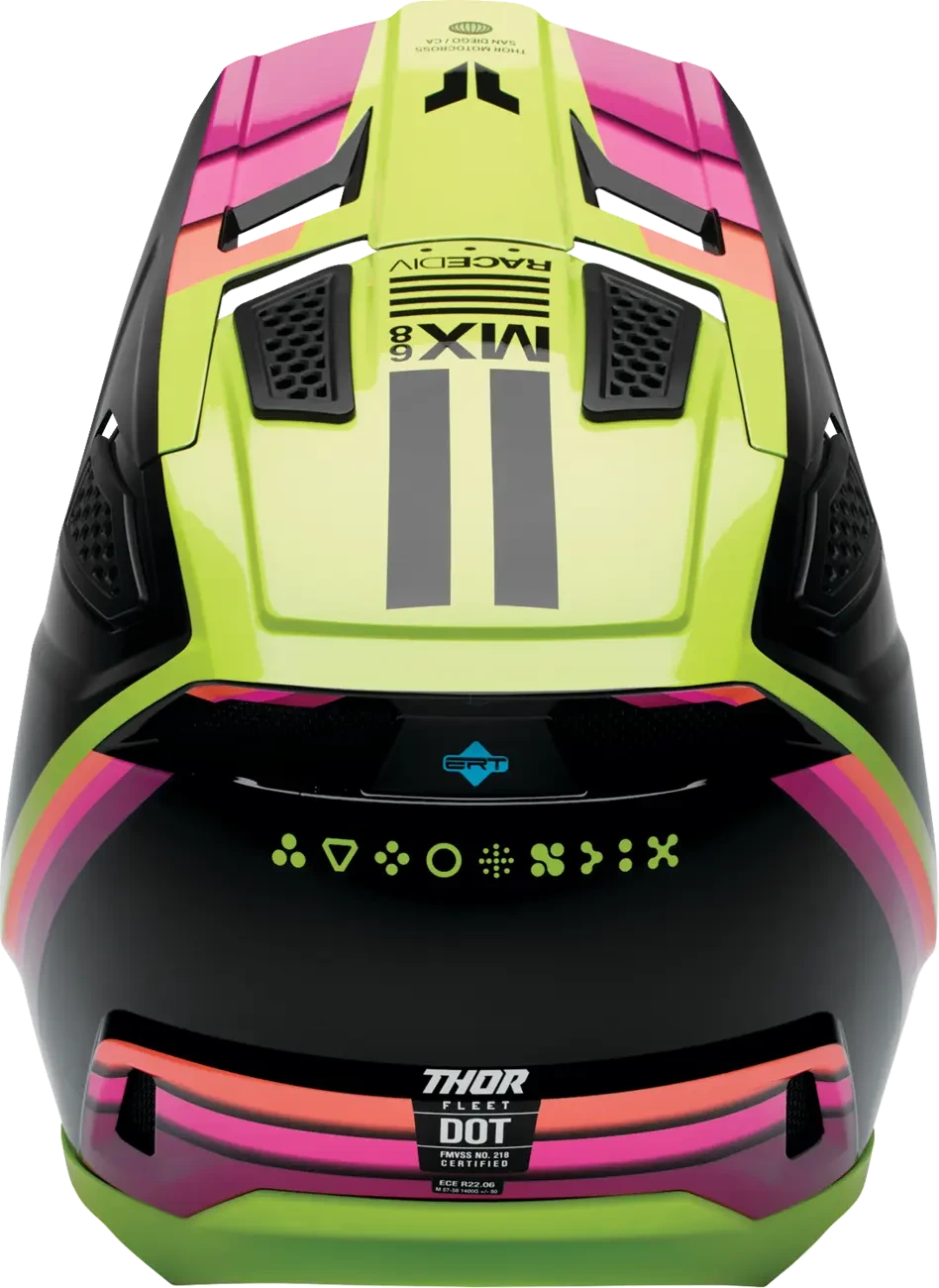 HELMET FLEET DEFY BK/AC XS