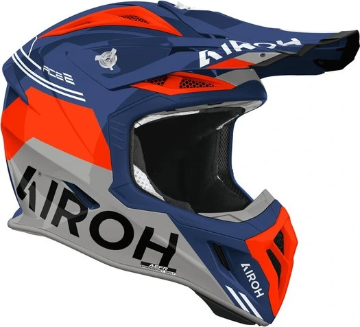 Airoh Helmet Aviator Ace 2 Fury Cerulean gloss, L