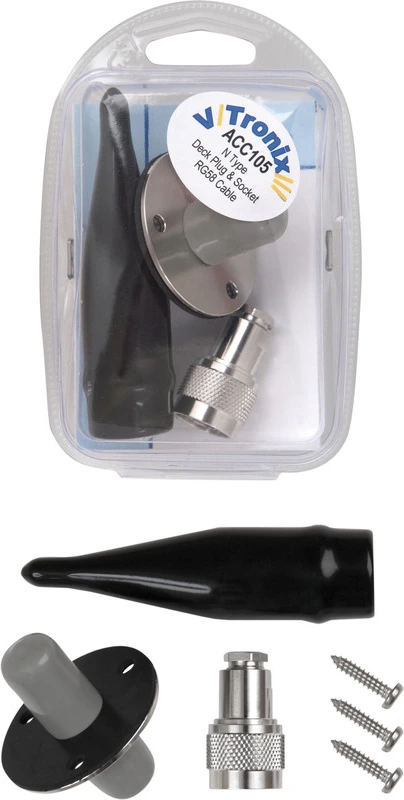 Shakespeare ACC105 N type deck plug & socket for RG-58