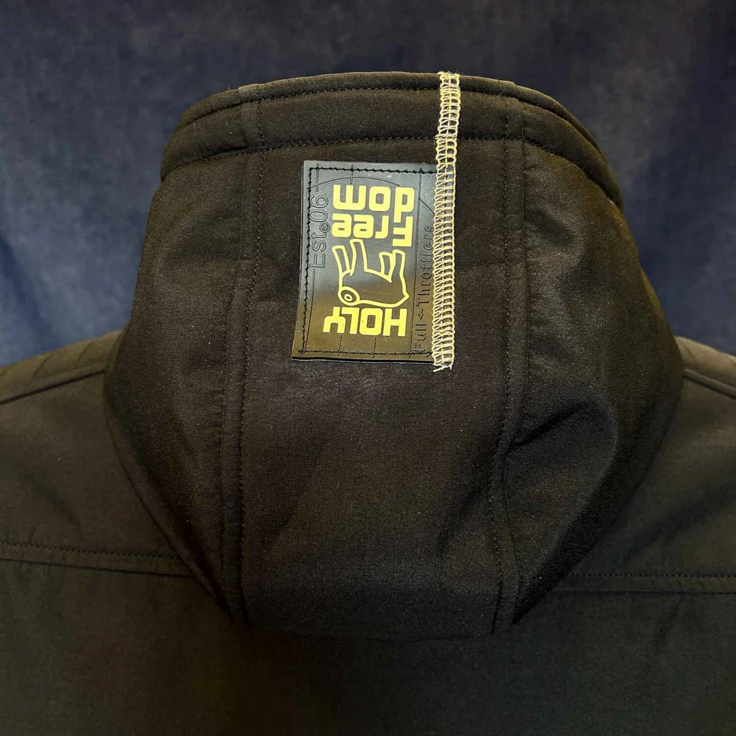 Holy Freedom Prison Softshell jacket, White, black, S