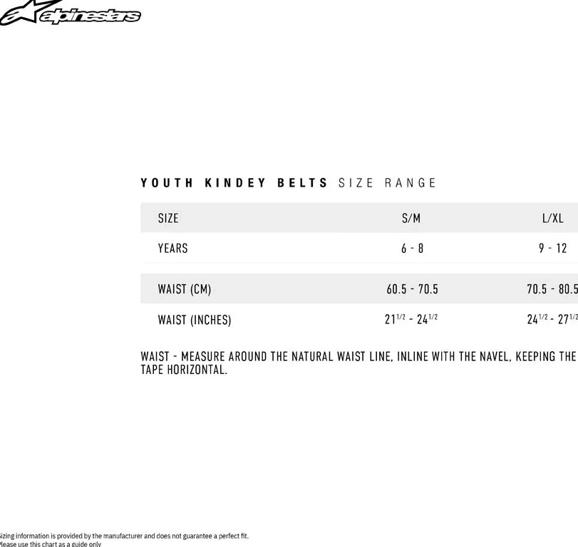 BELT YTH SEQUENCE B/R L/XL