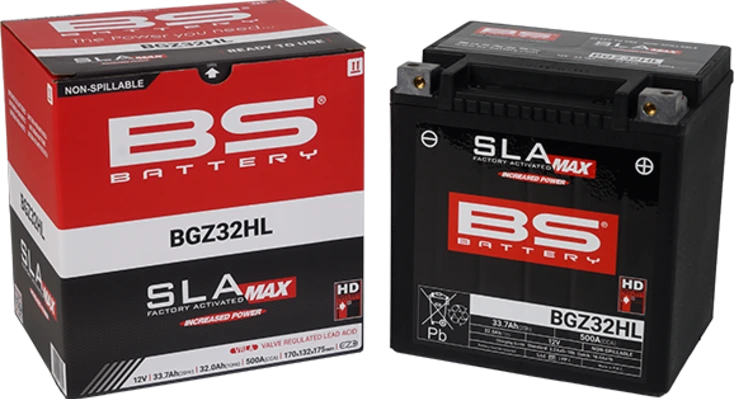 BS Battery BGZ32HL (FA) SLA MAX - Noslēgts un aktivēts