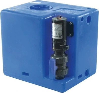 Waste water tank 56 l 12 V + macerator