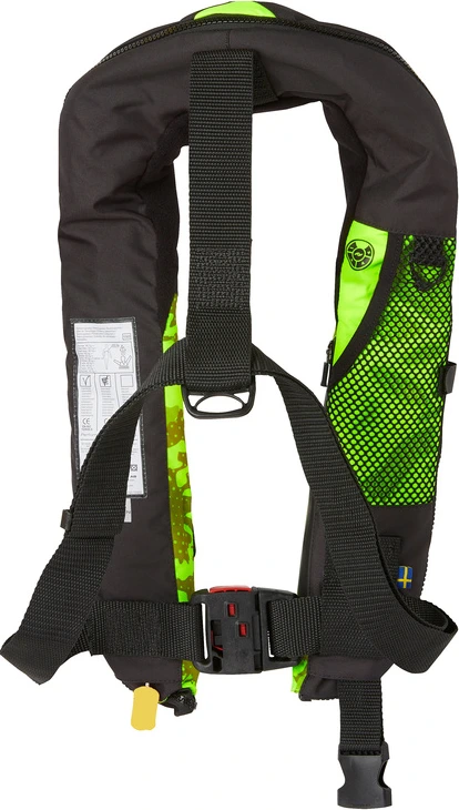 Baltic Mako manual inflatable lifejacket UV-yellow 40-150kg