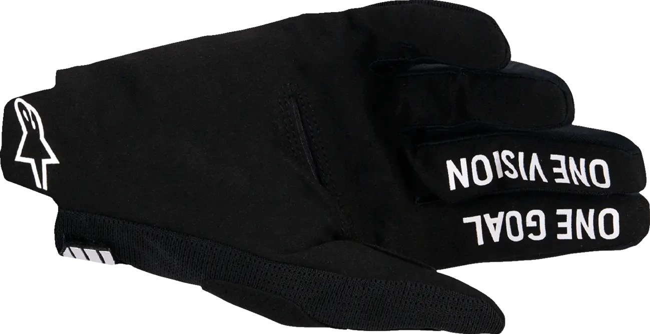 GLOVES RADAR PRO BLK/WHT S