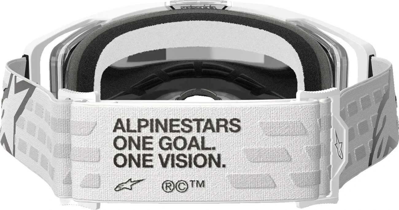 GOGGLE VISION 8 CORP WHT MIRROR-SIL